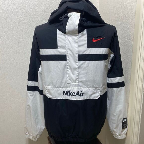 Nike Men's Black Air Half-Zip Overhead
Woven Jacket Size Large - Picture 1 of 12